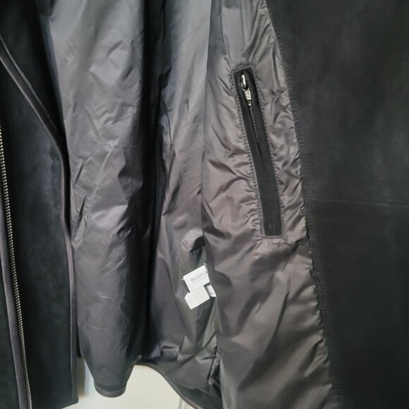 Rudsak Black Suede Moto Jacket - Picture 11 of 16